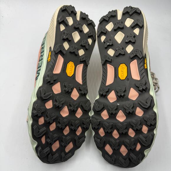 NEW Merrell Women's Agility Peak 5 Trail Running Peach/Spray Size US 8.5 - Picture 7 of 10